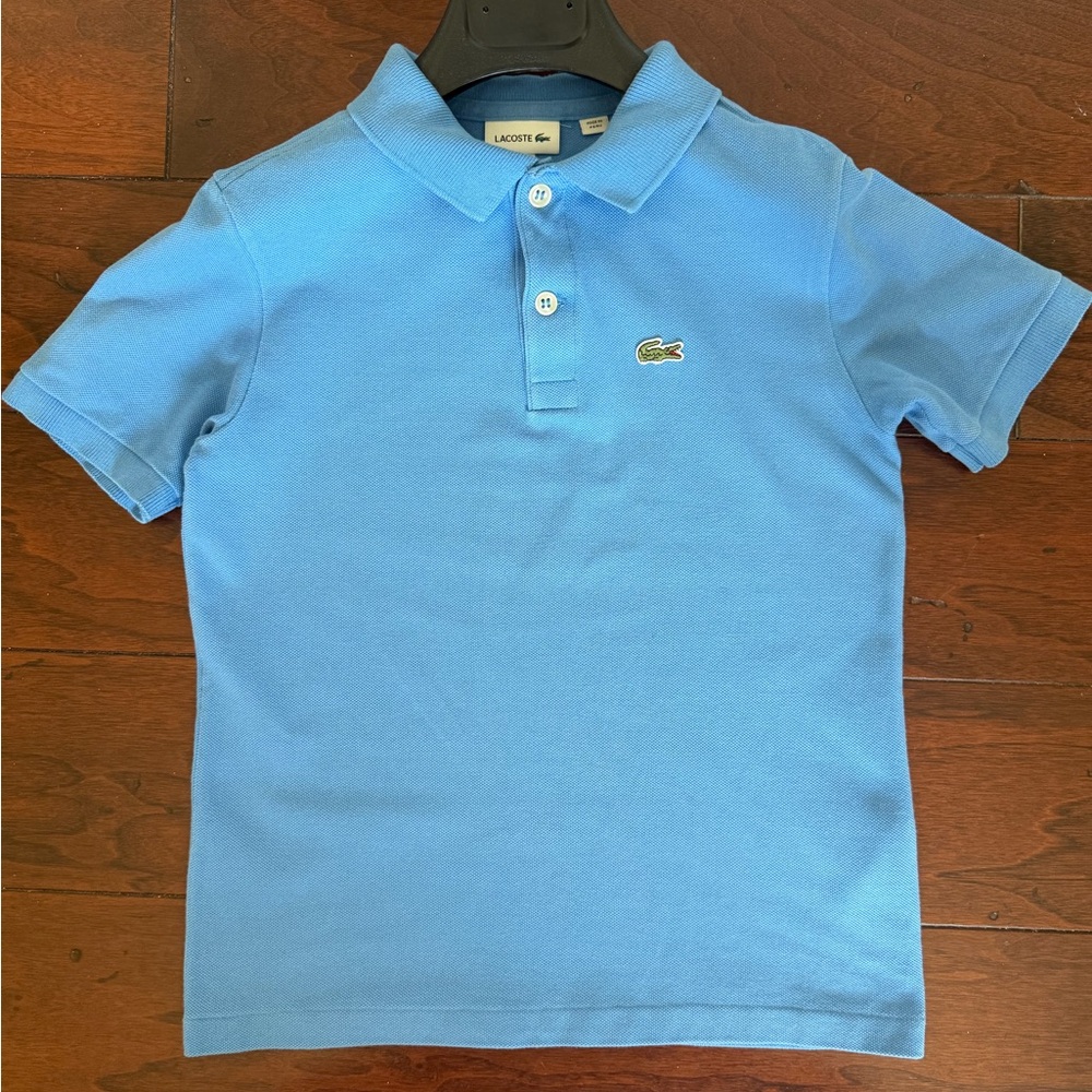Lacoste Kids Light Blue Polo Shirt
